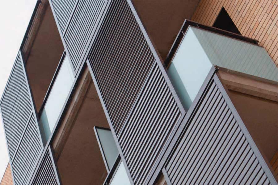 Celosías de aluminio para terrazas - Oniria Arquitectura - 952390702